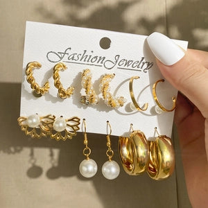 Golden Garden Glow: Pearls, Twists & Tiny Treasures