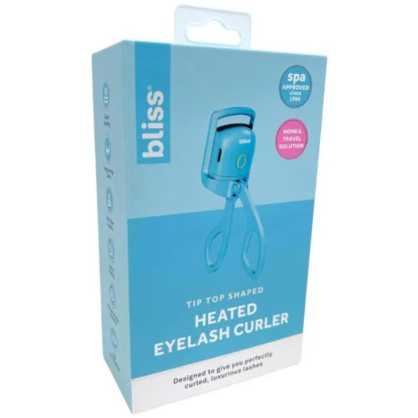 Bliss Rechargeable Heated Eyelash Curler In Blue