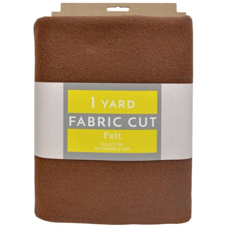Pre-Cut Felt 72 X 36 Walnut Fabric