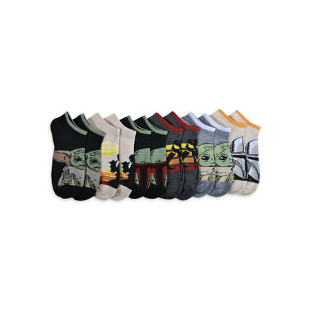 Star Wars Boys Mandalorian Socks 6-Piece Size L 3-9