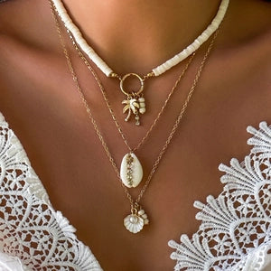 Golden Tide Treasures Necklace