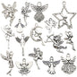 🧚 Whispering Fairies, Angels & Starlit Spirits 32 Mixed Piece Charms 🧚