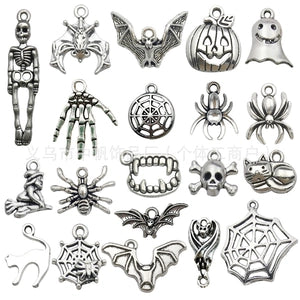 🕸️ Haunted Trinkets & Midnight Mischief Charms 20 Pieces🕸️