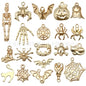 🕯️ Gilded Haunts & Golden Nightmares Charms 20 Pieces🕯️
