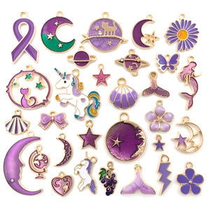 🌌 Cosmic Candy & Stardust Dreams Charms 31 Pieces 🌌