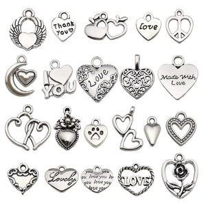 💖 Love Notes & Sweetheart Charms 21 Pieces💖