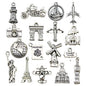 Wanderlust Whispers & Tiny Travel Tales Charms 17 Piece