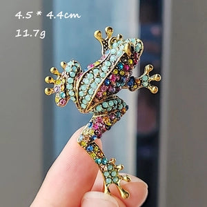 🐸 Prism Hopper & Jewel-Kissed Leap Brooch 🐸