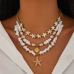 Starfish Splash Party Necklace