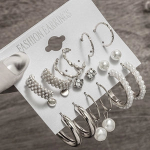 Silver Sweetheart: Pearls, Sparkle & Soft Drama