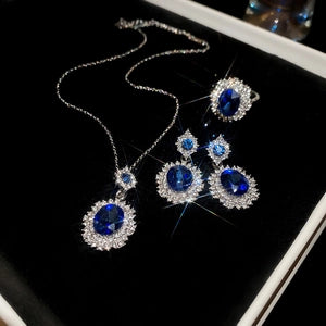 Midnight Sapphire Elegance Set