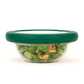 Food Huggers Replacement Lids for Glass Storage Containers LARGE | Silicone & Glass Lids that Don’t Crack