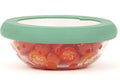 Food Huggers Replacement Lids for Glass Storage Containers MEDIUM | Silicone & Glass Lids that Don’t Crack