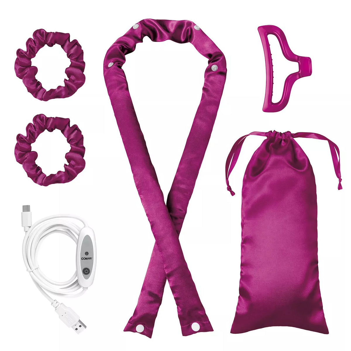 Women's Conair 2-in-1 Heat & Heatless Hair Curler Set