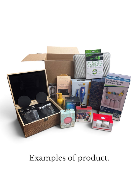 Premium Curated Mystery Box | 11+ Name-Brand Items ($90.00 + MSRP Value)